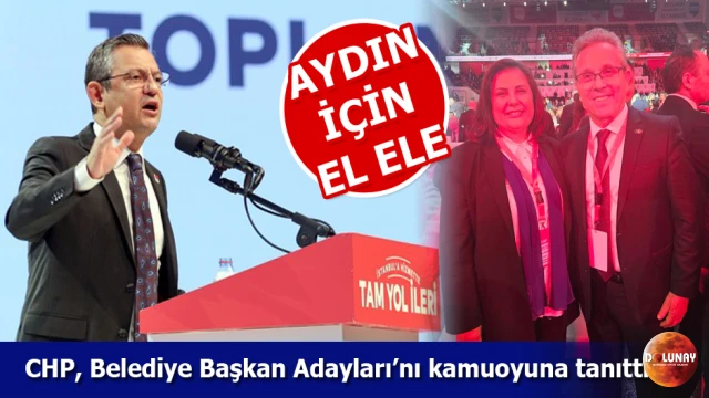 CHP, Belediye Başkan Adayları'nı kamuoyuna tanıttı
